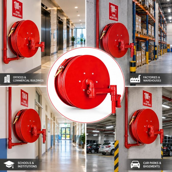 Fire Hose Reel Drum - Industrial Fire Safety Equipment - Image 2