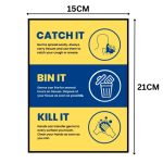 CATCH IT, KILL IT, BIN IT - SIGNAGE BOARD - Foam Board Material