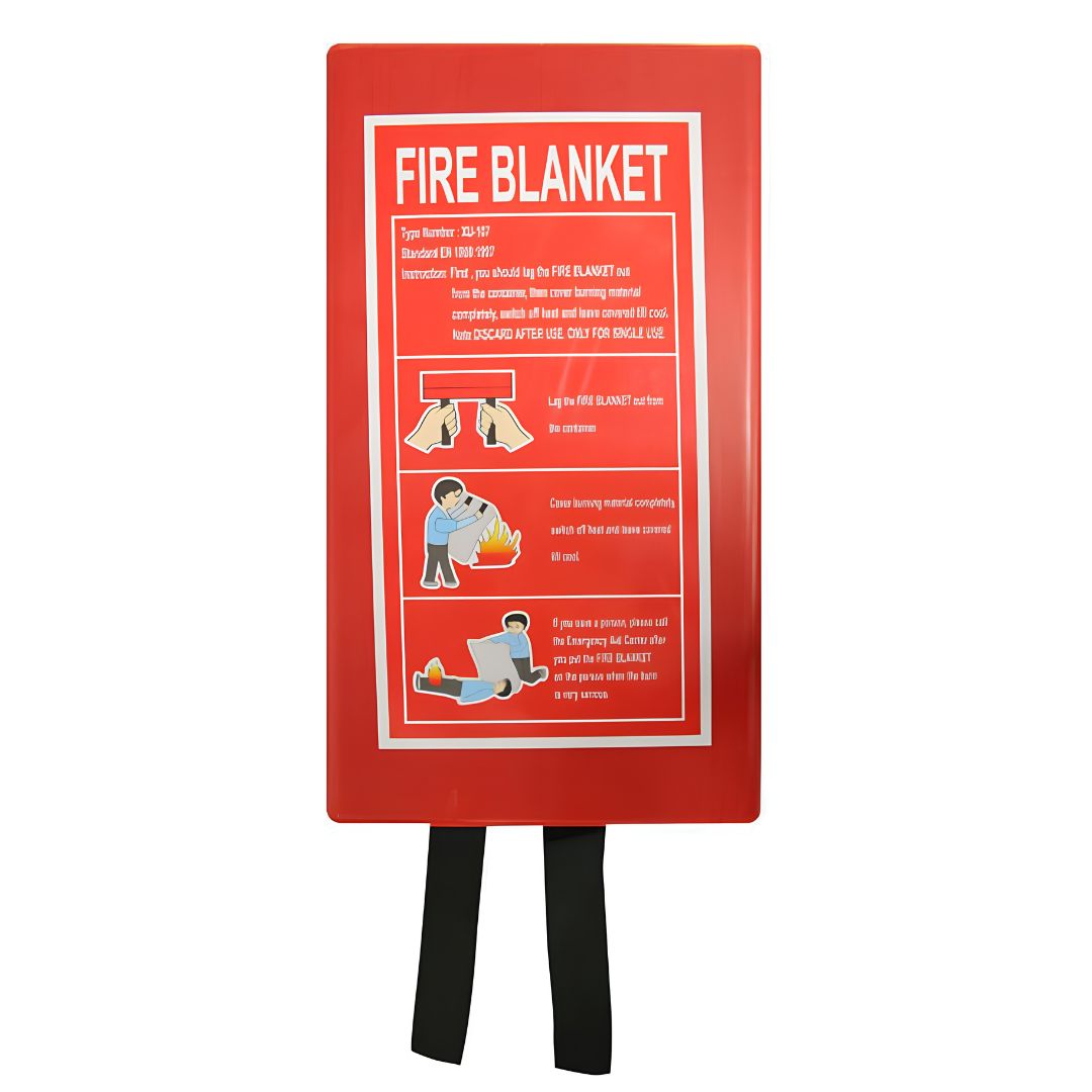 1mkak FIRE BLANKET - WHITE - 1.2M X 1.8M / 1M X 1M /1.2M X 1.2M - Image 1