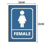 FEMALE SIGN BOARD - Foam Board Material