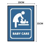 BABY CARE SIGN BOARD - Foam Board Material