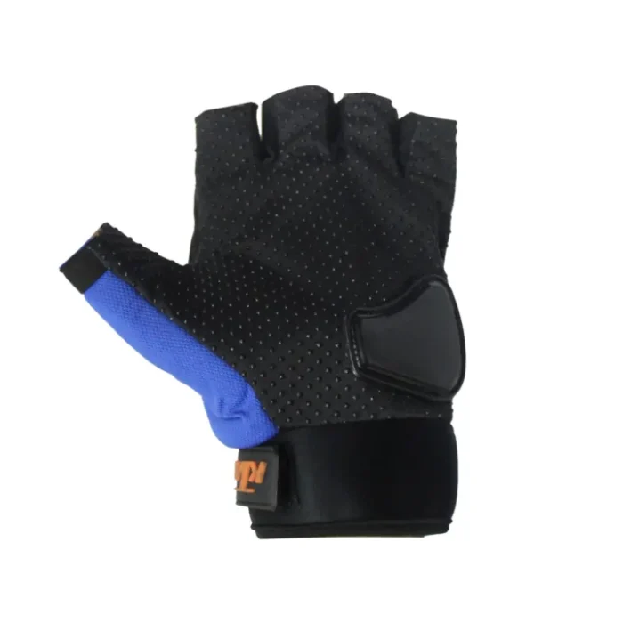 KTM BLUE Half Hand Gloves For Riding,Driving,Sporting Driving Gloves - Blue - Image 3