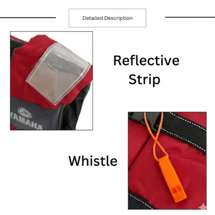Yamaha Life Jacket Swimming Snorkeling Wear Fishing Suit Pro Drifting Level Suit - Image 4