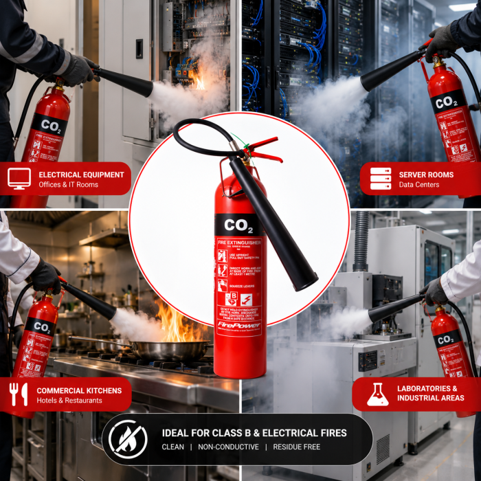 Fire Extinguisher-CO2 - 2KG - 5KG - Image 2