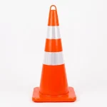 FLEXIBLE TRAFFIC SAFETY CONE - 28 INCH