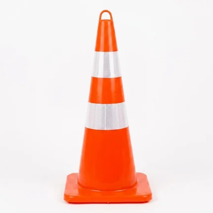 FLEXIBLE TRAFFIC SAFETY CONE - 28 INCH