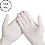 BLOSSOM LATEX DISPOSABLE GLOVES - POWDERED - SMALL - 100 PCS - Image 4