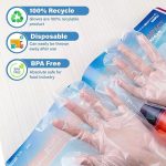 DISPOSABLE POLYTHENE GLOVES - 100 PCS - Image 4