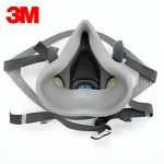 3M Half Face Double Respirator Mask Medium - 6200 / 07025 - Image 2