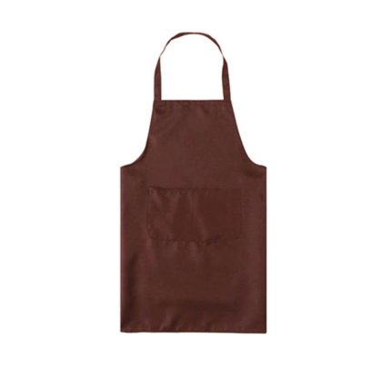 LEATHER APRON  - BROWN