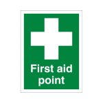 FIRST AID POINT SIGN - MEDIUM