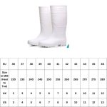 Safety Gum Boots Pair - Without Steel Toe  - White - Image 4