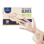 SMART PACK DISPOSABLE POLYTHENE GLOVES - 100PCS