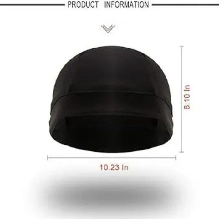Goop helmet cap - Free Size - Black - Image 3