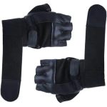 Workout Gloves Men Women Half Finger Exercise Gloves with Wrist Support for  Gym