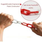 Durable Plastic Chain - 6Mm X 25M Roll - Red And White - Image 4