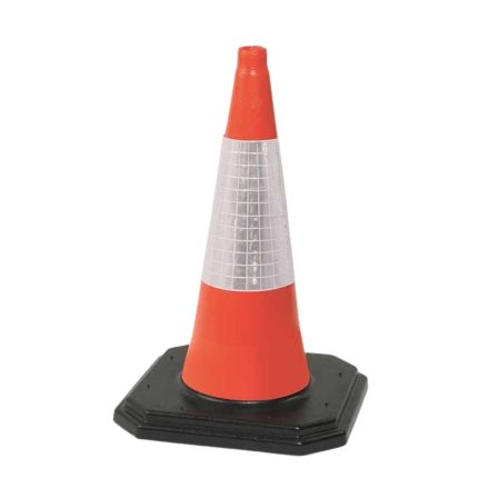 PLASTIC TRAFFIC SAFETY CONE - 28 INCH