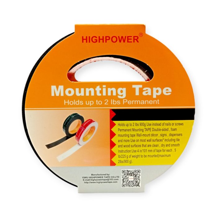 High Power Clear Mounting Tape 18mm X 3M - HP1304 - Image 2