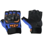 KTM BLUE Half Hand Gloves For Riding,Driving,Sporting Driving Gloves - Blue