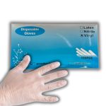 Disposable Gloves - White - Vinyl img1