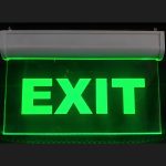 LED exit light