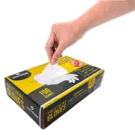 Safetysure Disposable Polythene Gloves – 100 Pcs | Food Safe, Hygienic, Lightweight & Comfortable Gloves for Cooking, Cleaning & Everyday Use - Image 2