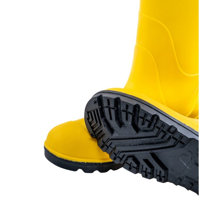 Imported King George Safety Gum Boots Pair Without Steel Toe - Yellow - Image 3