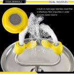 Emergency Wall Mounted Eye Wash Basin - Image 3