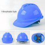 Safety Helmet With Ventilation Holes - Blue - Image 2