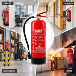 Fire Extinguisher Water 9L Portable