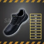 SafetySure CE Certified Leather Low Ankle S3 Grade Luminous Safety Shoe - Image 5