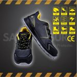 SafetySure CE Certified Canvas Low Ankle S3 Grade Luminous Safety Shoe - Image 4