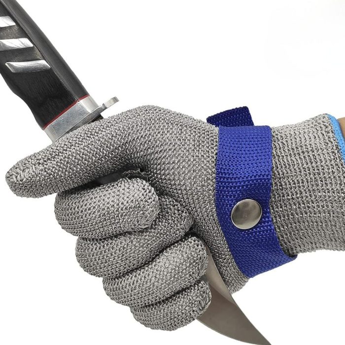 Stainless Steel Cut Resistant Gloves - 1Pcs - Image 2