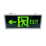 Emergency Exit Board With Rechargeable LED Light and Icon - Arrow Left