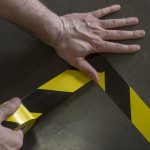 High Power Floor Marking Tape - Black and Yellow - 48mm X 33M - HP0312 - Image 3