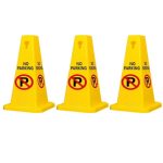 No Parking 4 Sides Trafic Cone