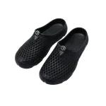 Kadam Half Shoe With Holes - Black/ White - Image 3