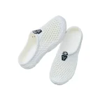 Kadam Half Shoe With Holes - Black/ White - Image 2