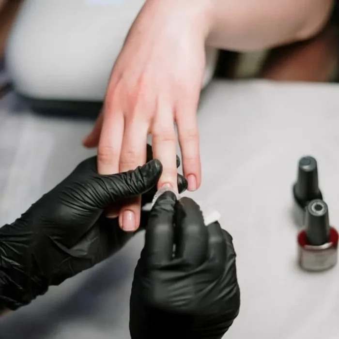 Touch Disposable Gloves - Black - Nitrile -100Pcs - Image 3