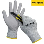 Safety Cut Resistant Glove Pair – Gray
