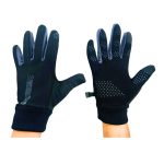Motorcycle Touch Screen Riding Gloves Pair - Black