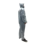 Ganga High Quality Raincoat with Trouser - Dark Green - Image 4