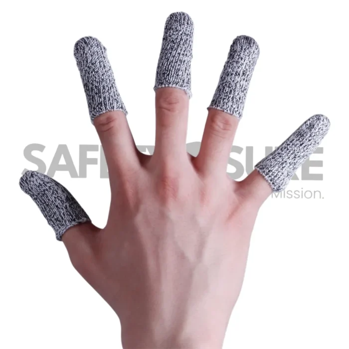 Cut Resistant Finger Guard 1 Piece - Gray - Image 2