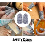 Cut Resistant Finger Guard 1 Piece - Gray - Image 4