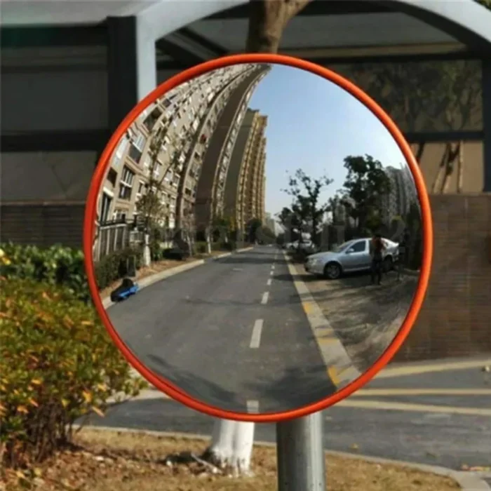 80Cm Blind Spot Convex Mirror Wide Angle Security Road Mirror - Image 2