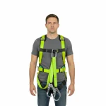 GT Safety Harness Heavy Weight Double Hook with Back Support - Image 2