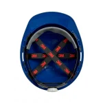 3M Safety Helmet With Rachet H-703R  - Blue - Image 2
