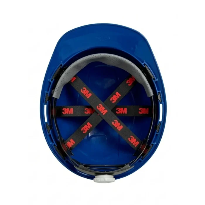 3M Safety Helmet With Rachet H-703R  - Blue - Image 2