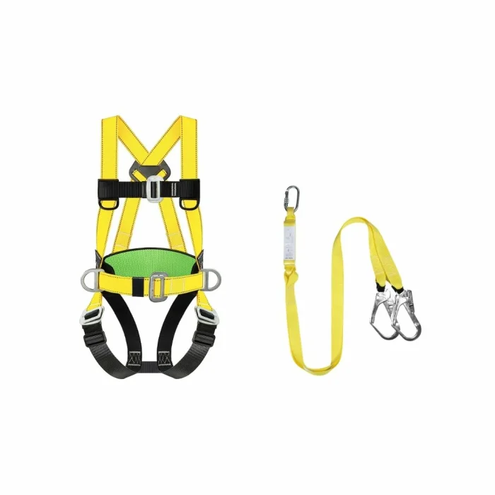 SafetySure Full Body Harness - Double Hook With Spring (With Back Support) - Image 5