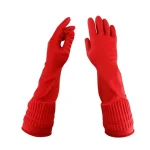Red Rose Chemical Resistant Elbow Glove 1 Pair with Elastic Rib
